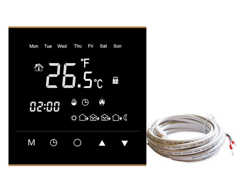 SK81触摸型液晶周编程采暖温控器 电地暖水暖采暖设备